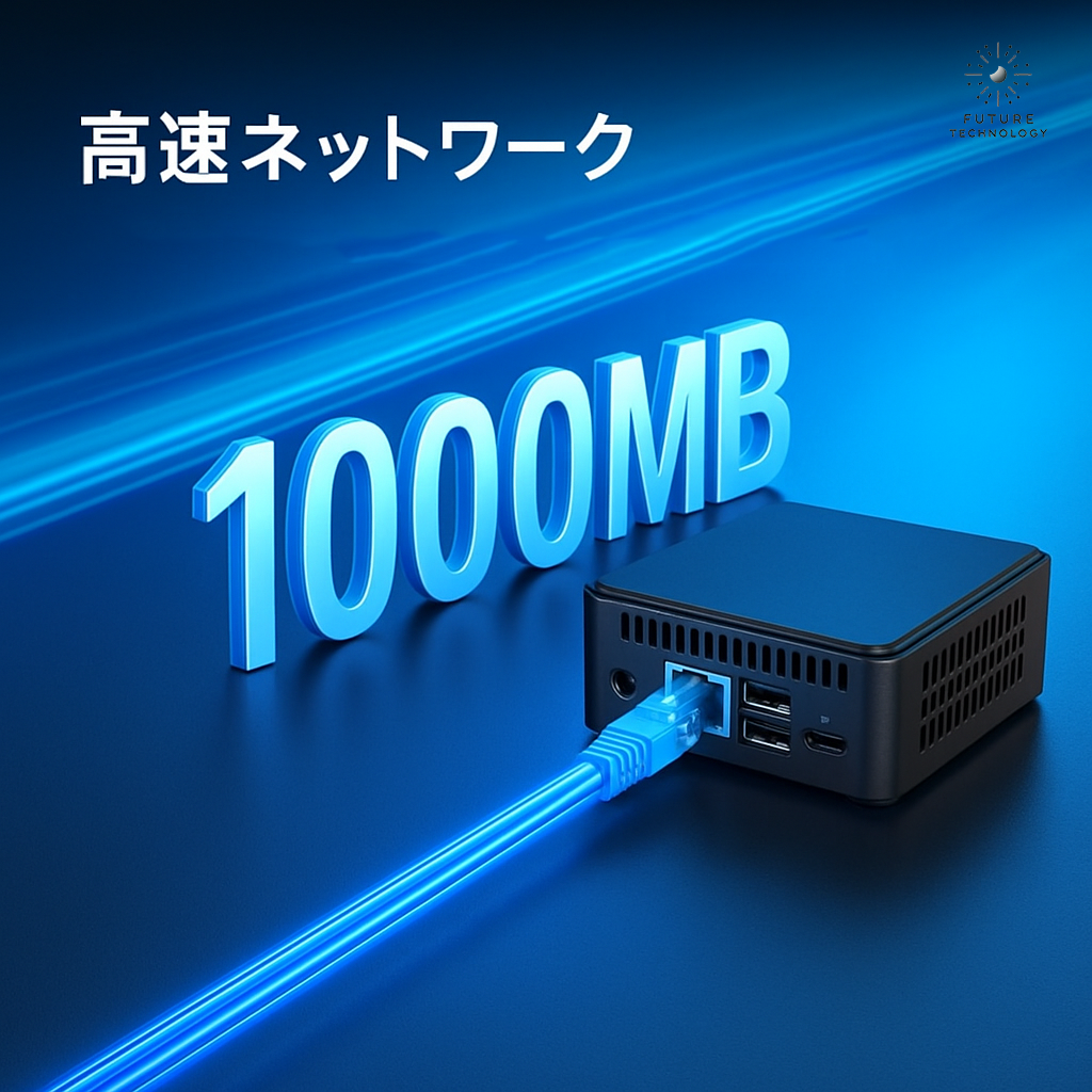 N150 ミニPC Type-c給電 USB4つ ミニPC 2025新型 DDR4 16GB SSD 500GB