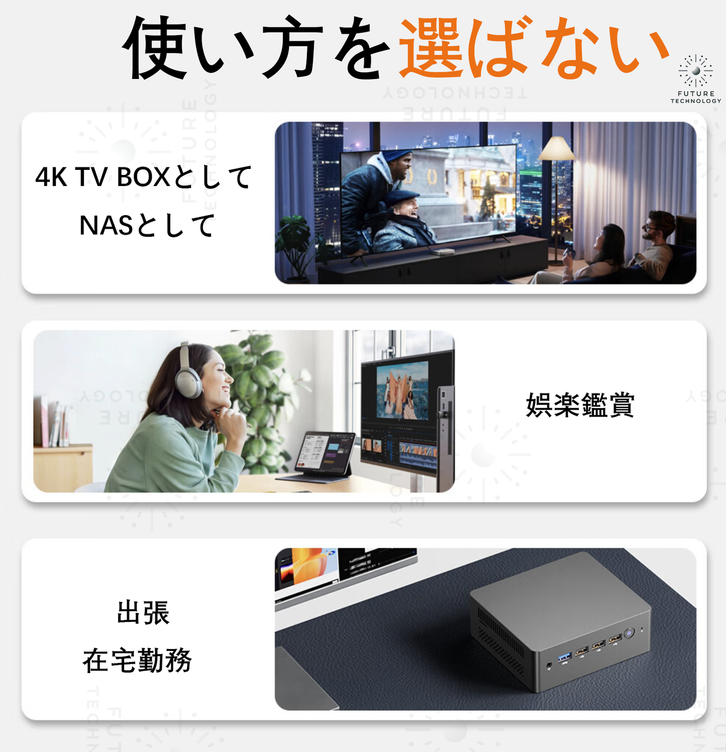 N100 ミニPC-DDR5-16GB/4800MHZ+NVMeSSD500GB mini PC