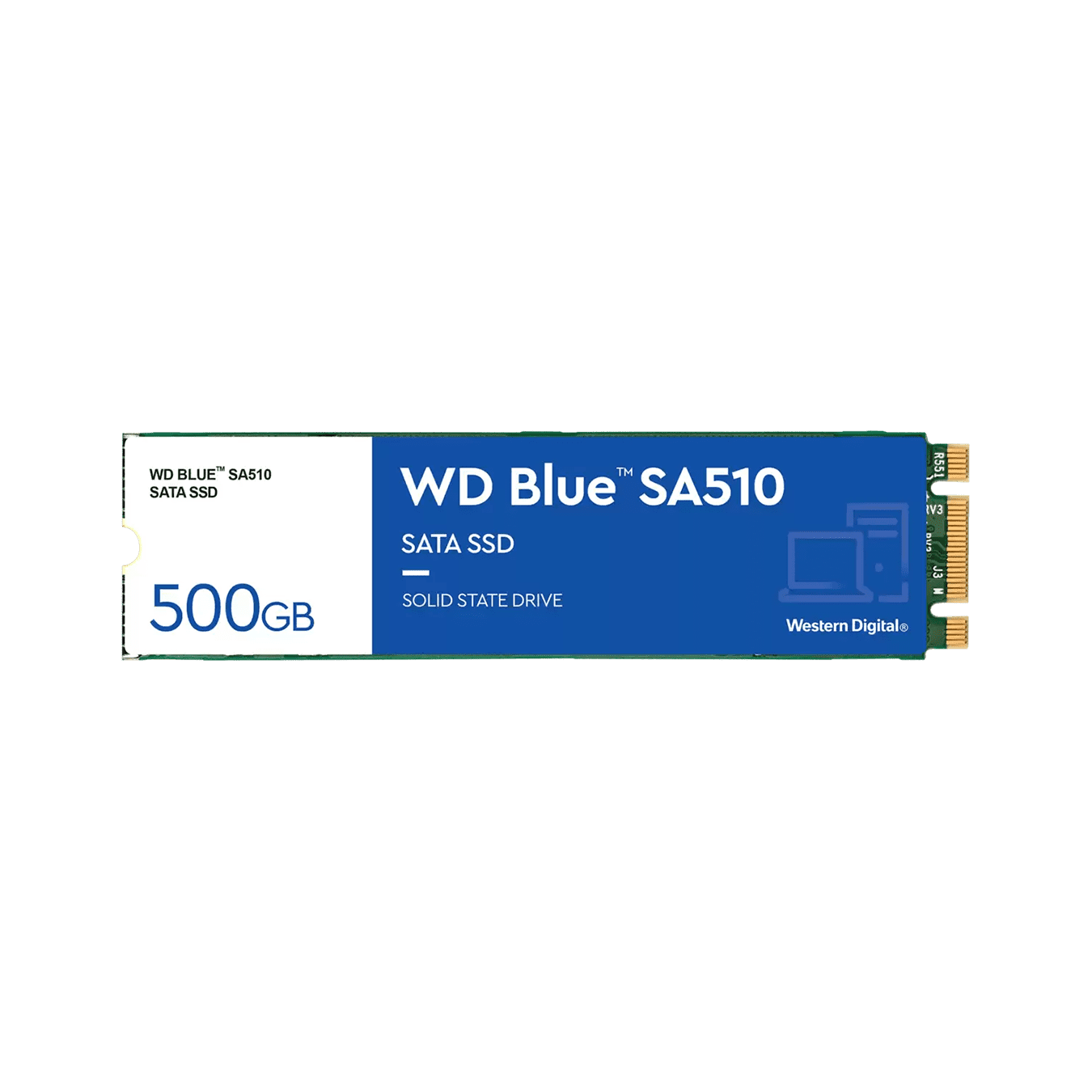 WDS500G3B0B | WesternDigital WD Blue SATA3 6Gbps(SATA6G) M.2 SSD SA510シリーズ 500GB