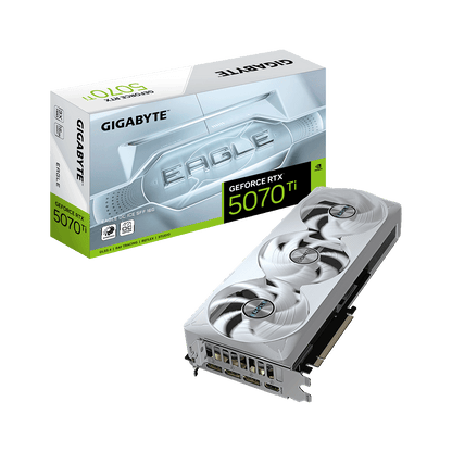 GIGABYTE　NVIDIA GeForce RTX5070Ti GDDR7 16GBメモリ搭載　