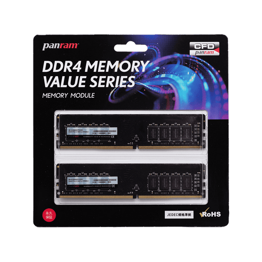 CFD Panram DDR4-3200 デスクトップ用メモリ 16GB 2枚組  W4U3200PS-16G