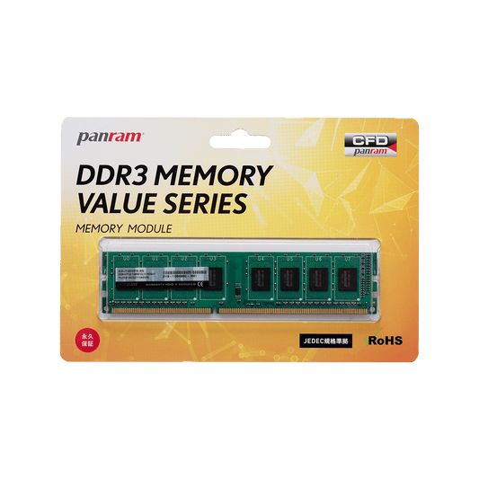 CFD Panram DDR3-1600 デスクトップ用メモリ 4GB  D3U1600PS-4G