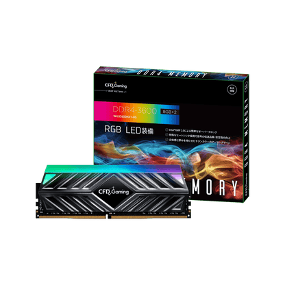CFD Gaming HX1シリーズ DDR4-3600 デスクトップ用メモリ 8GBx2 (ヒートシンク搭載)