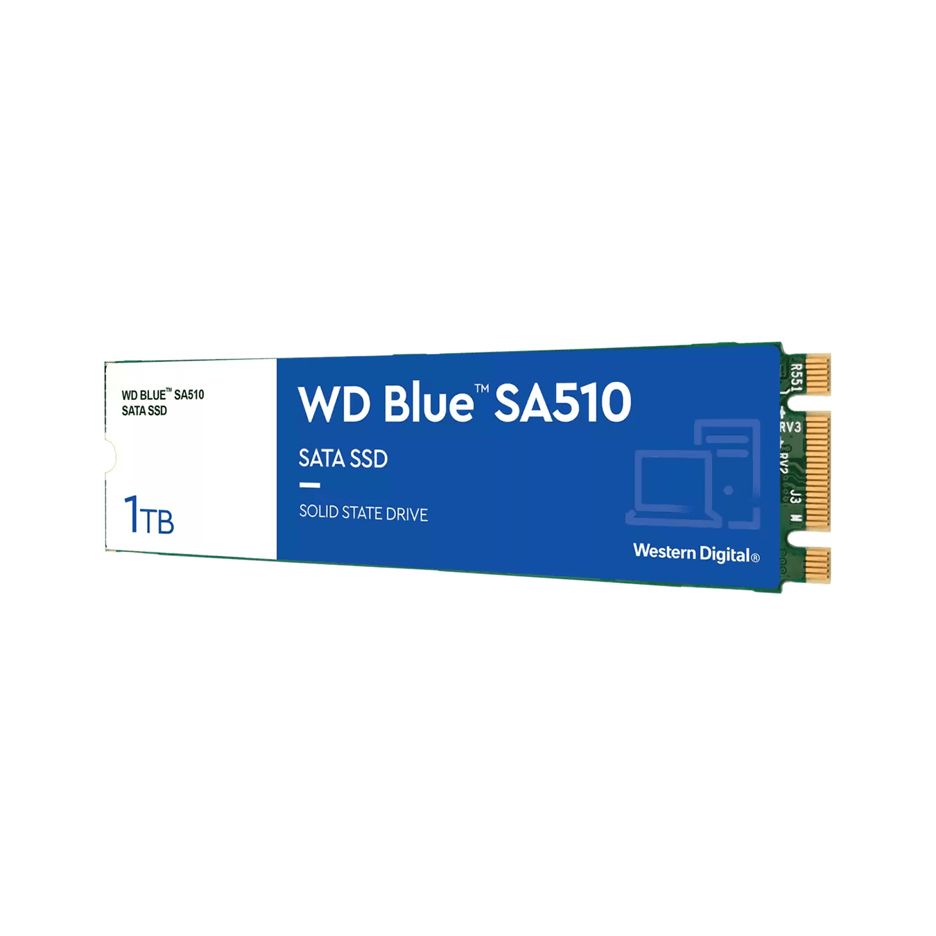 WDS100T3B0B | WesternDigital WD Blue SATA3 6Gbps(SATA6G) M.2 SSD SA510シリーズ 1TB